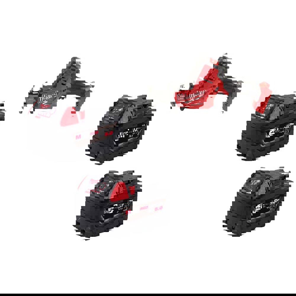 Power Tool Batteries; Battery Voltage: 18.00 ; Battery Chemistry: Lithium-ion ; Battery Capacity (Ah): 5.00 ; Battery Series: RED LITHIUM ; For Use With: Milwaukee M18 Cordless Tools ; Charging Time: 110.00 min